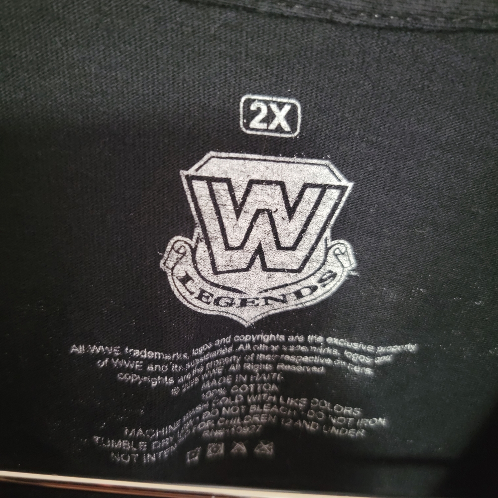Stone Cold Steve Austin WWE black red Yellow Graphic Tee T-shirt Legends 90S Y2K - Picture 5 of 8